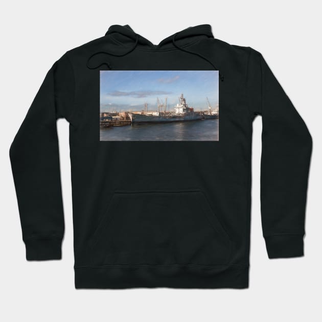 Portsmouth Dockyard Hoodie by IanWL